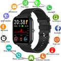 Smart Uhr Wasserdichte Damen Smartwatch Herz Rate Fitness Tracker Android IOS