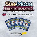 Pokemon - S&M Burning Shadows - English 🇬🇧 Einzelkarten zur Auswahl