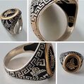 Vintage Herren Ring 925 Silber, Mit Gewöhnlichen Gebrauchsspuren