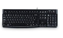 Logitech Kabelgebundene Tastatur K120 Business Windows Linux USB-Anschluss