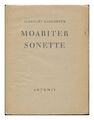 HAUSHOFER, ALBRECHT (1903-1945) Moabiter Sonette 1948 Paperback