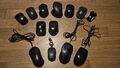 13x PC-MAUS  -  KONVOLUT USB Bluetooth MÄUSE - Computer Mouse - LOGITECH-DELL-HP