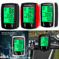 Fahrradcomputer Tachometer Digital LCD TouchFahrrad Kilometerzähler Wasserdicht