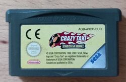 Crazy Taxi - Catch A Ride (Nintendo Game Boy Advance, 2003)