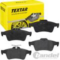 TEXTAR BREMSBELÄGE HINTEN passend für FORD FOCUS 2 C-MAX OPEL VECTRA C MAZDA 3 5