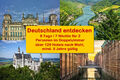 Deutschland 8 Tage für 2, über ca.120 Hotels (bis 4*) n. Wahl, über -80% Rabatt