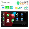 Eonon Q04SE Android 10 8-Kern 7 Zoll Doppel 2 DIN Autoradio GPS Navi CarPlay DSP