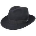 LIPODO Basic Bogart Filzhut Bogarthut Hut Wollhut Wollfilzhut Fedora Fedora-Hut