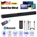 Wireless 4 Lautsprechersystem Soundbar  Subwoofer Bluetooth Surround TV Heimkino
