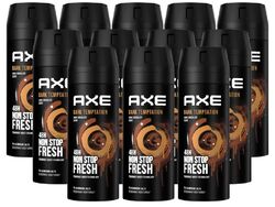 Axe Dark Temptation Deo Deospray Deodorant Bodyspray Spray Herren Men 12x 150ml