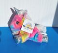 Build A Bear Mini Bohnen Regenbogen Einhorn brandneu mit Etikett Plüschtier ca. 20 cm