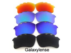 Galaxy Ersatzgläser Für Oakley Flak Jacket XLJ Belüftet Schwarz / Blau/Grün/Rot