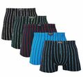 1-10 Herren Boxershorts Unterwäsche Boxer Unterhose Baumwolle Gestreift L-7XL 05