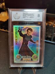 Topps Star Wars Force Attax Anakin Skywalker LE4 Serie 1 Perfekter Zustand PGS 8