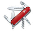 Victorinox Spartan ( rot ) mit persönlicher Gravur auf der Klinge