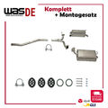 Auspuff ab Kat Mazda 6 (GG und GY) 2.0 und 2.3 Auspuffanlage