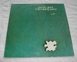 Gentle Giant Vinyl-LP The Missing Piece Chrysalis  1977 Prog.-Rock