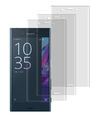 3 x 3D Full Curved Folie für Sony Xperia X Compact TPU komplett Displayfolie