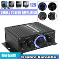400W HiFi Verstärker Vollverstärker 2 Kanal Mini Stereo Audio Amplifier MP3 DVD