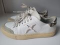 Axel Arigato Halbschuh Damen feste Schuhe bestickt Vögel Turnschuhe Gr.38/UK 5