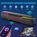 20W Bluetooth Soundbar Wireless Computer Lautsprechersystem Subwoofer Surround