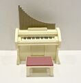 Sylvanian Familien Hochzeitskapelle Orgel und Hocker Klavier Ersatzteile Vintage