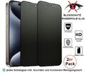 Panzerfolie Glas Blickschutz Displayschutz Für iPhone 15 14 13 12 11 Pro Max XR