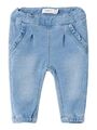 Name it Baby Mädchen Jeanshose Gr. 56-86 NBFBELLA ROUND JEANS 6101-TR