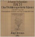 LP Bach Das Wohltemperierte Klavier 1.Teil BWV 846-869 HARDCOVER BOX Interco