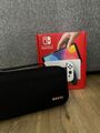 Nintendo Switch OLED-Modell HEG-001 64GB Handheld-Spielekonsole - Weiß