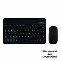 Kabellose Bluetooth Tastatur mit RGB Maus Deutsch German