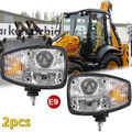 E9 Paar 82W LED Scheinwerfer DRL Blinker für JCB 3CX Backhoe Loader /Volvo G900