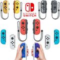 Original Nintendo Switch Joy-Con Controller Neon Rot/Neon Blau Weiß Lila 1a