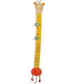 MESSLATTE GIRAFFE Mess-Giraffe Kind Wachstum Maßband Holz Stoff Kindermesslatte