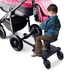 25KG Universal Buggy Board Kiddyboard Mit Sitz Trittbrett Für Kinderwagen NEU