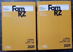FamRZ 2020 Jahrgang komplett gebunden Zeitschrift Familienrecht Jura Anwalt