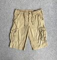 MARC O´POLO Herren Cargo Shorts Bermuda Gr. 48 Kurze Hose Mit Taschen 9019 Braun