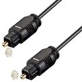 Toslink Audio digital Kabel 1m Ø 2,2mm optisches ODT LWL SPDIF optisch OPTO