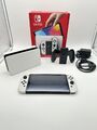 Nintendo Switch OLED - Modell 64GB Handheld-Spielekonsole - Weiß