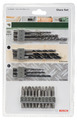 Bosch Uneo SDS-Quick Bit- und Bitbohrer Bohrer Stein Mehrzweckbohrer Set 19tlg.