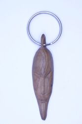 Schlüsselanhänger aus Olivenholz mit Schlüsselring, Key ring Unisex Olivewood 