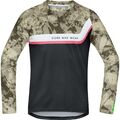 Gore Bike Wear Power Trail Langarm Trikot GRÖSSE XL TARNFARBEN