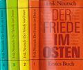 Buch: Der Friede im Osten. Erstes bis Viertes Buch, Neutsch, Erik. 4 Bände, 1974