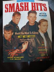 SMASH HITS Vol 10 Nr. 5 UK MUSIK MAGAZIN 9. MÄRZ 1988 BROS NASS NET A-HA