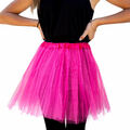 Tutu Tütü Reifrock Tüllrock Damen Rock Pink Fasching Karneval Ballett 60-116 cm