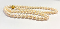 CHRIST Perlenkette Perlencollier Akoya-Perle 5,8 mm 585 er Gold Verschluß Kugel