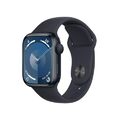Apple Watch Series 9 [GPS, inkl. Sportarmband S/M mitternacht] 41mm Aluminiumg W