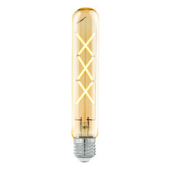 Eglo LED Filament Vintage T30 Röhre 4W = 33W E27 Gold 360lm extra warmweiß 2200K