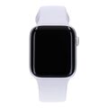 Apple Watch Series 6 44mm GPS Silber Aluminium mit Sportarmband Weiß gut