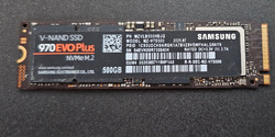Samsung 970 EVO Plus NVMe™ M.2 SSD - 500 GB Festplatte Speicher